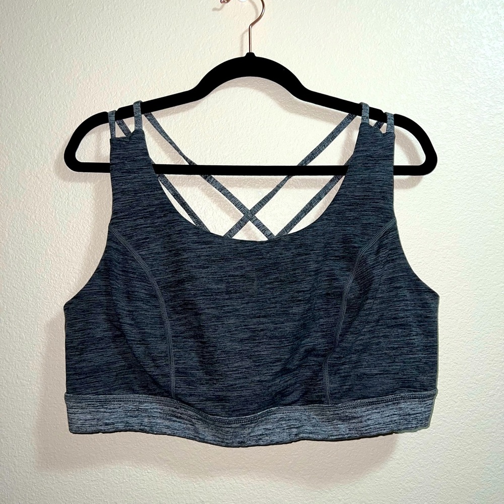 Torrid Gray Sports Bra